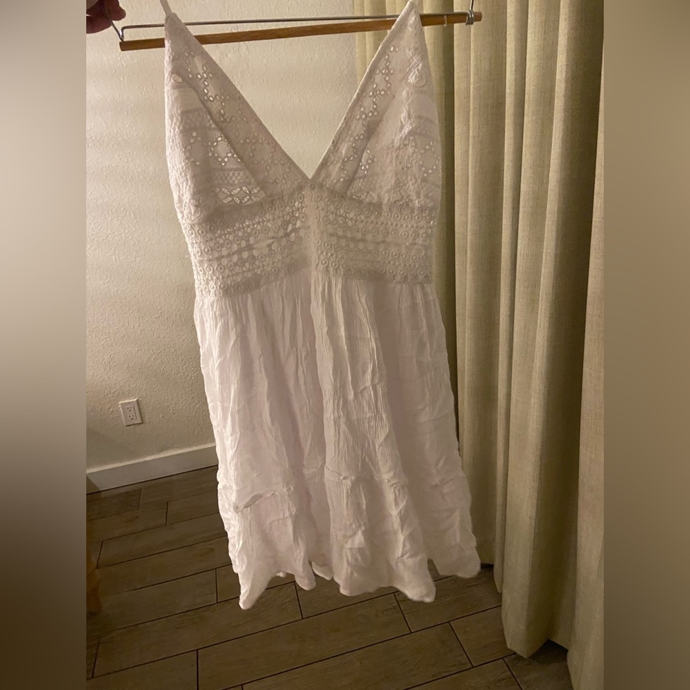 This is a fun cute short but not too short dress! Perfect for a beach trip!